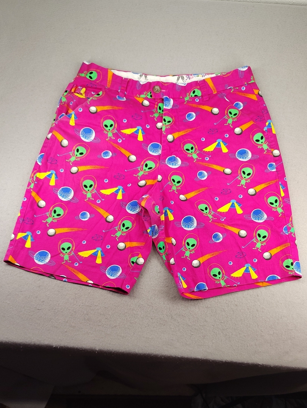 Royal & Awesome "Life on Pars" Golf Shorts Mens Size 32